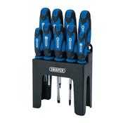 Soft Grip Screwdriver Set, Blue (9 Piece) image