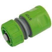 Hose Connector with Water Stop Feature (1/2″) image