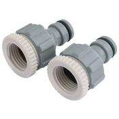 Twin Pack of Tap Connectors (1/2″ and 3/4″) image