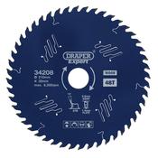 Draper Expert TCT Circular Saw Blade for Wood with PTFE Coating, 210 x 30mm, 48T image