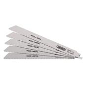 Bi-metal Reciprocating Saw Blades for Multi-Purpose Cutting, 225mm, 10tpi (Pack of 5) image