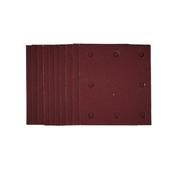 1/4 Sanding Sheets with Hook and Loop, 115 x 105mm, 120 Grit (Pack of 10) image