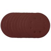 Sanding Discs, 115mm, 240 Grit, Hook &amp; Loop (Pack of 10) image