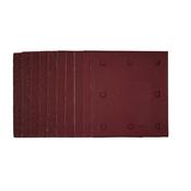 1/4 Sanding Sheets with Hook and Loop, 115 x 105mm, Assorted Grit (Pack of 10) image