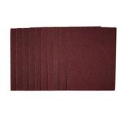 1/4 Sanding Sheets, 115 x 150mm, 40 Grit (Pack of 10) image