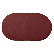 Sanding Discs, 150mm, Hook &amp; Loop, 120 Grit, (Pack of 10) image