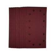1/2 Sanding Sheets with Hook and Loop, 115 x 230mm, 240 Grit (Pack of 10) image