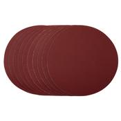 Sanding Discs, 180mm, Hook &amp; Loop, 240 Grit, (Pack of 10) image