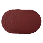 Sanding Discs, 180mm, Hook &amp; Loop, 40 Grit, (Pack of 10) image