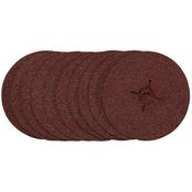 Fibre Sanding Discs, 115mm, 36 Grit, (Pack of 10) image
