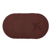 Fibre Sanding Discs, 125mm, 60 Grit, (Pack of 10) image