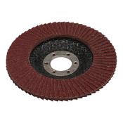 Aluminium Oxide Flap Disc, 115 x 22.23mm, 80 Grit image