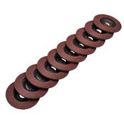 Aluminium Oxide Flap Discs, 115 x 22.23mm, 60 Grit (Pack of 10) image