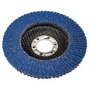 Zirconium Oxide Flap Disc, 115 x 22.23mm, 40 Grit