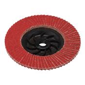 Draper Expert Ceramic Flap Disc, 115mm, M14, 60 Grit image