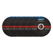 Metal Cutting Discs, 115 x 1 x 22.23mm (Pack of 10)