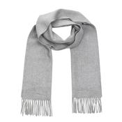 Merino Luxury Wool Scarf Silver Grey image