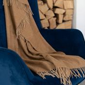 Lambswool Throw Camel