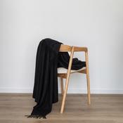 Lambswool Throw Black image