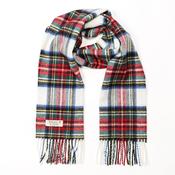 Irish Wool Scarf Short Dress Stewart Tartan image