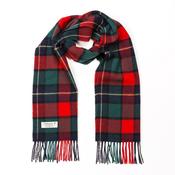 Irish Wool Scarf Short Kilgur Tartan image