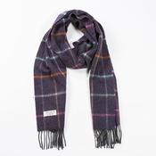 Irish Wool Scarf Medium Heather Purple image