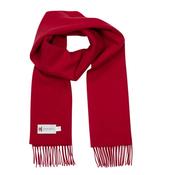 Irish Wool Scarf Medium Solid Red image