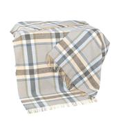 Lambswool Throw Sky Beige Guard Check image