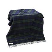 Large Irish Picnic Blanket Blackwatch Plaid image