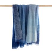 Mohair Throw Multi Col Blues image