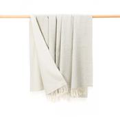 Wool Angora Throw Camel Cream image