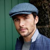 Driving Cap Denim Blue Charcoal image