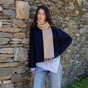 100% Cashmere Scarf Beige image