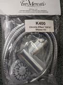 K400 Chrome effect Orta Shower Kit image