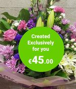 Pink Hand-Tied Bouquet