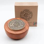 Captain Fawcett's Scapicchio's Fig. Olive and Bay Rum Shaving Soap 110g image