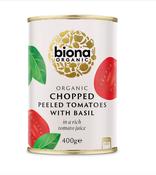 Biona | Organic Chopped Tomato with basil image
