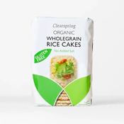 Clearspring | Organic Wholegrain Rice Cakes No Added Salt