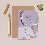 Elephant New Baby Card | Sister Paper Co