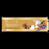 Lindt | Gold Milk Hazelnut &amp; Raisin Bar