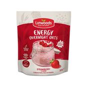 Linwoods | Strawberry Energy Overnight Oats