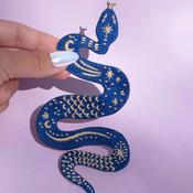 Malicieuse | Iron-On Patch Snake Xl image