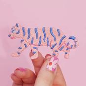 Malicieuse | Iron-On Tiger Patch