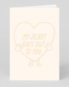 My Heart Goes Out To You Sympathy Card | Ohh Deer