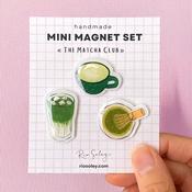 Rio Soléy | Handmade Mini Magnet Set – the Matcha Club image