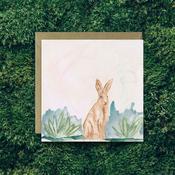 Sayers Studio - 'An Giorria 06' greetings card. image