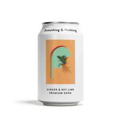 Something and Nothing | Ginger &amp; Lime Premium Soda