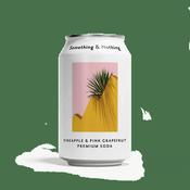 Something and Nothing | Pineapple &amp; Pink Grapefruit Premium Soda