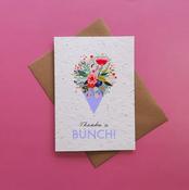 Thanks A Bunch - Wonky Cards image