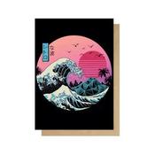 The Great Retro Wave Greetings Card